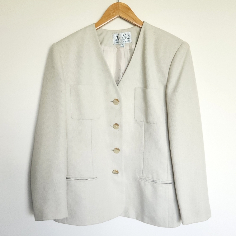 Vintage Le Suit Blazer Jacket